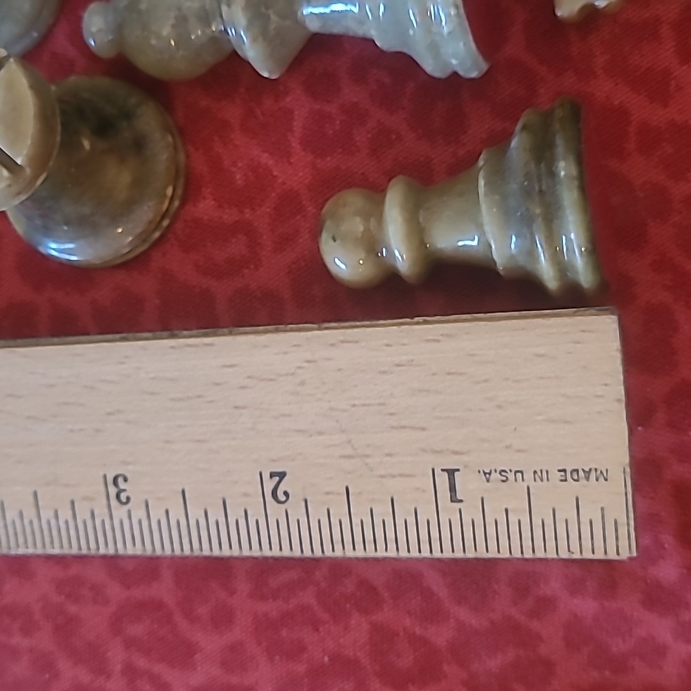 Vintage Marble Chess Set - Picture 5 of 5